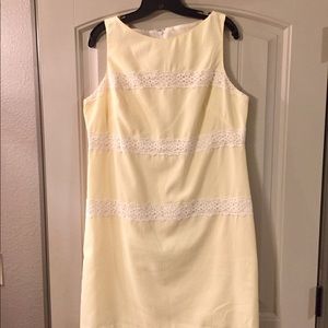 London Times Seersucker Sleeveless Dress